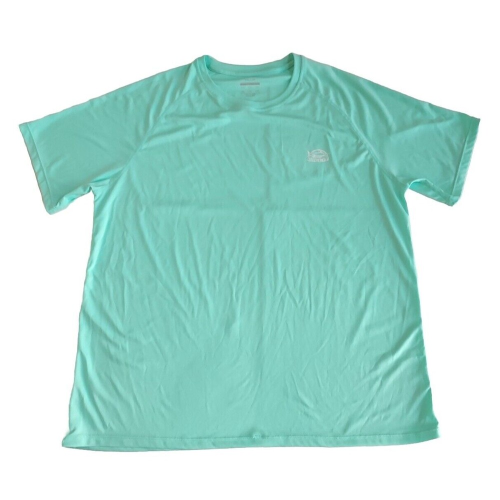 NWOT Willit Mint Green Quick Dry UPF 50+ Sun Protect  Fishing Tee Shirt Size XL